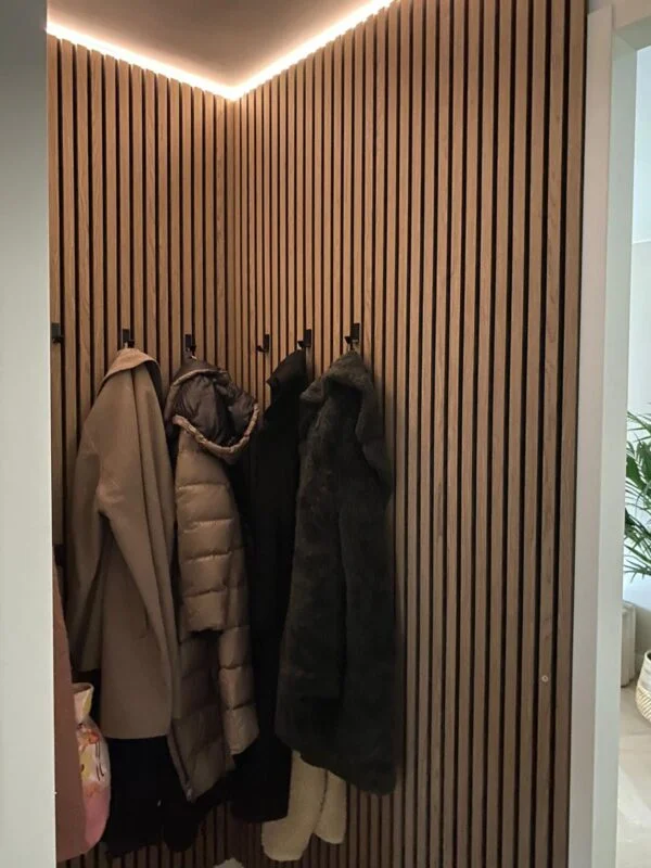 Akoestisch paneel 270x60cm - WoodzZz® - Walnoot - Afbeelding 4