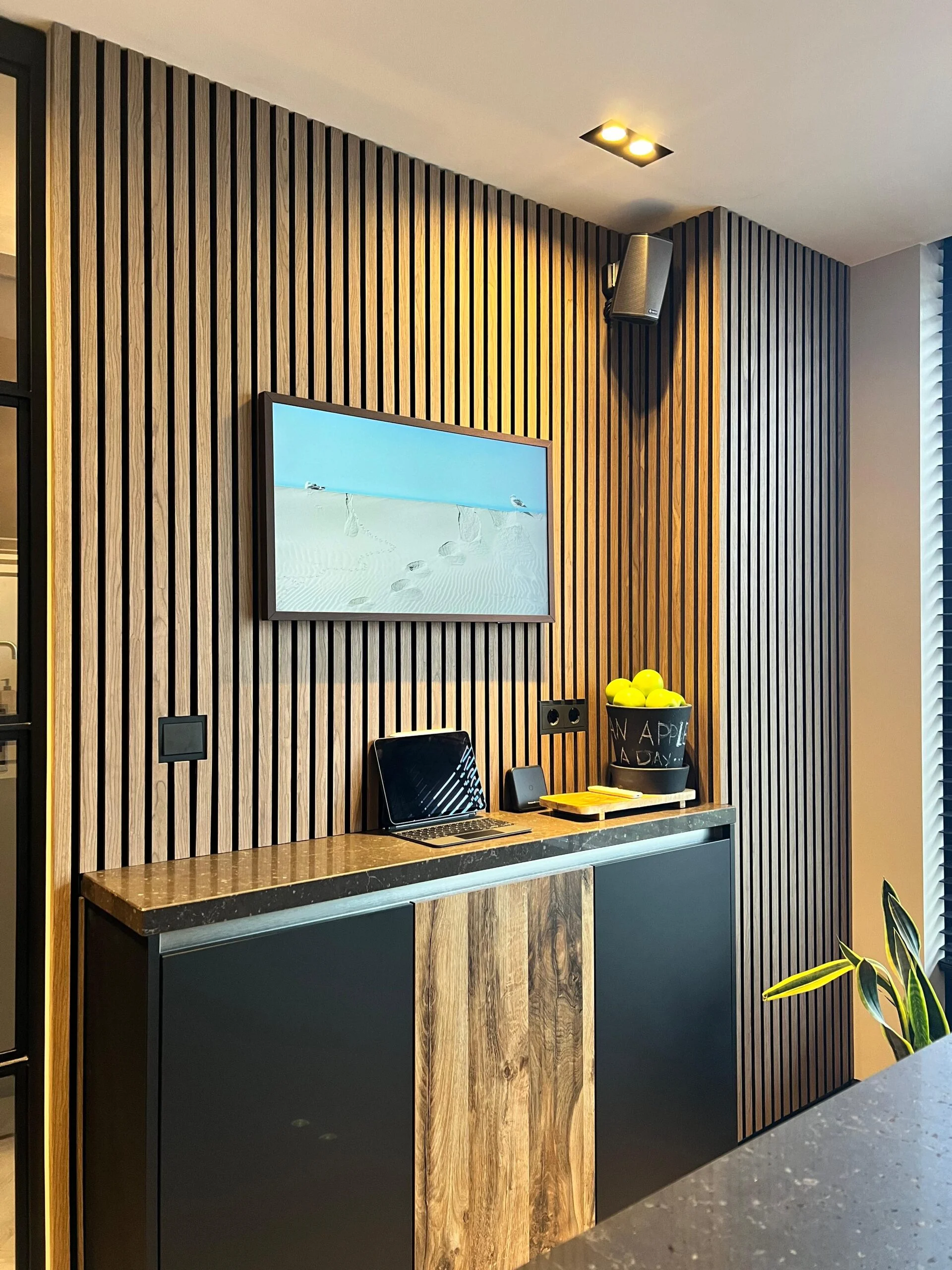 Akoestisch paneel 270x60cm - WoodzZz® - Walnoot - Afbeelding 5