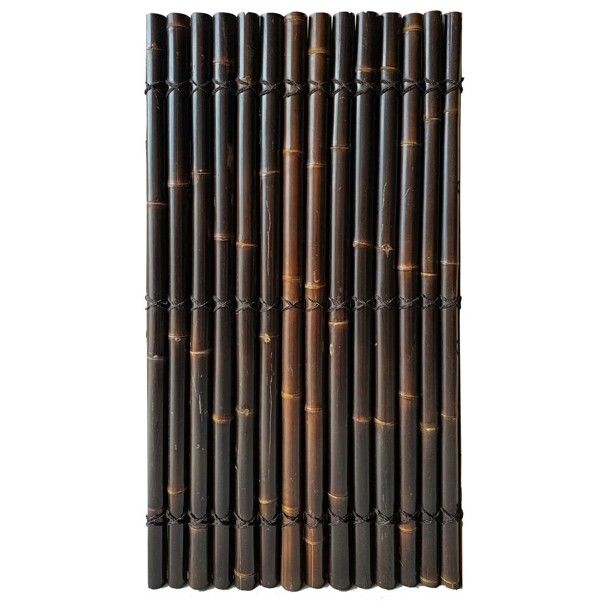 Bamboe schutting Halfrond dark H 180 x B 100cm