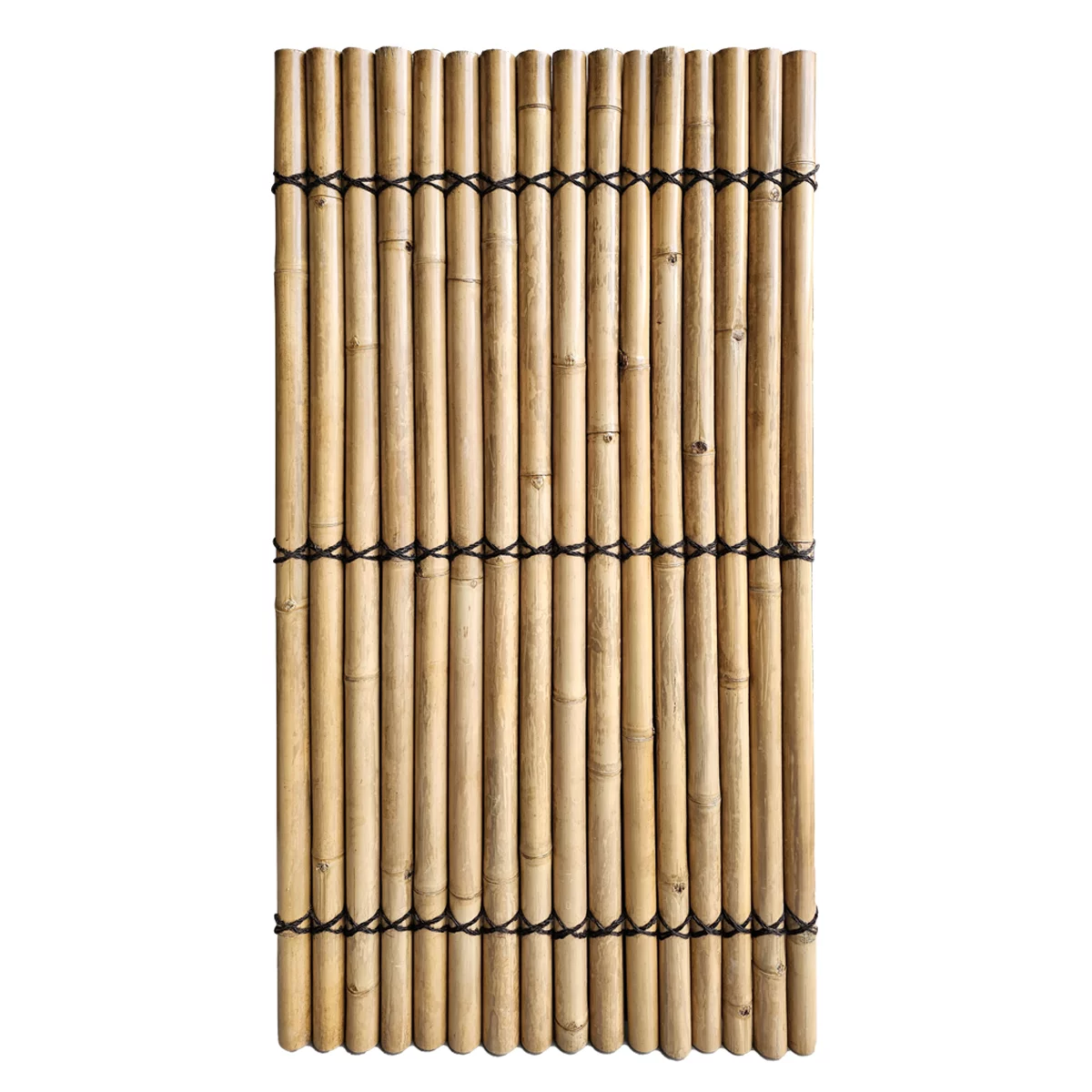 Bamboe schutting Halfrond natural H 200 x B 100cm