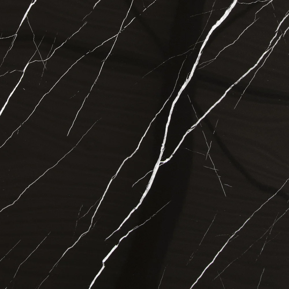 Marmer plaat - Nero Maquina - Waterbestendig wandpaneel PVC - 280x122cm - Afbeelding 3