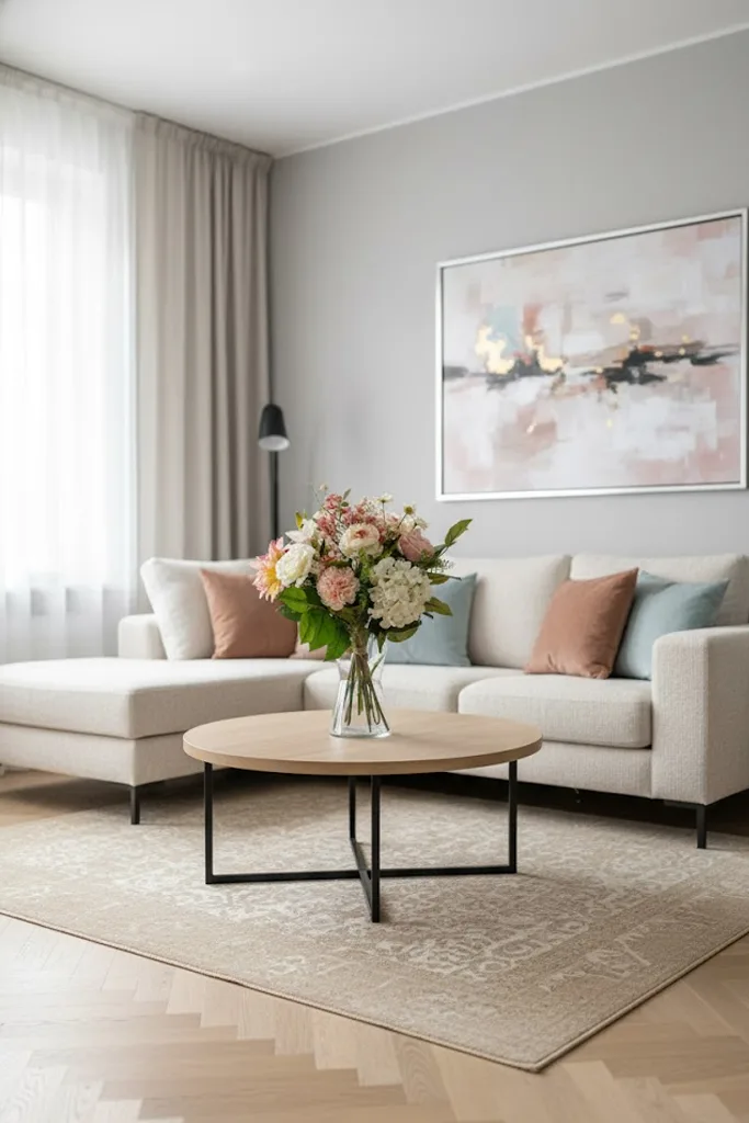 Kunstboeket Pastel Lover - Afbeelding 2