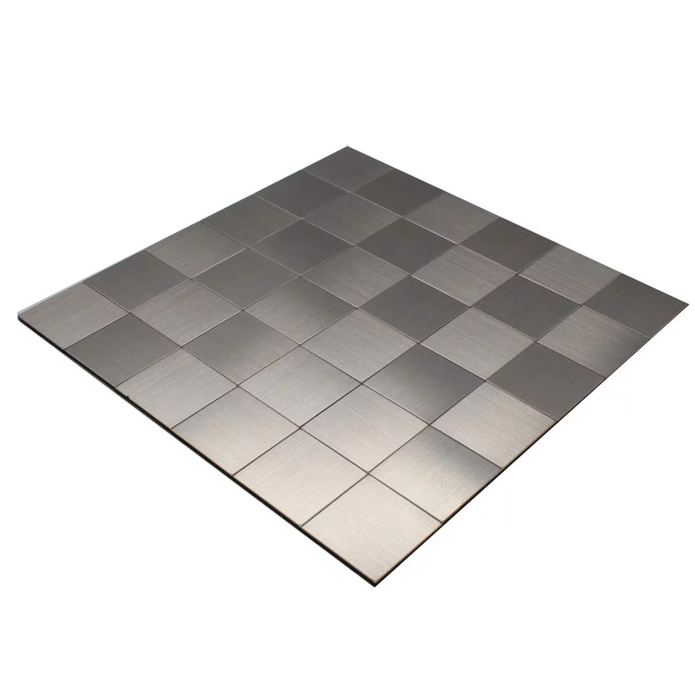 Zelfklevende steenstrip - Silver Square 30,5 x 30,5cm - Afbeelding 5