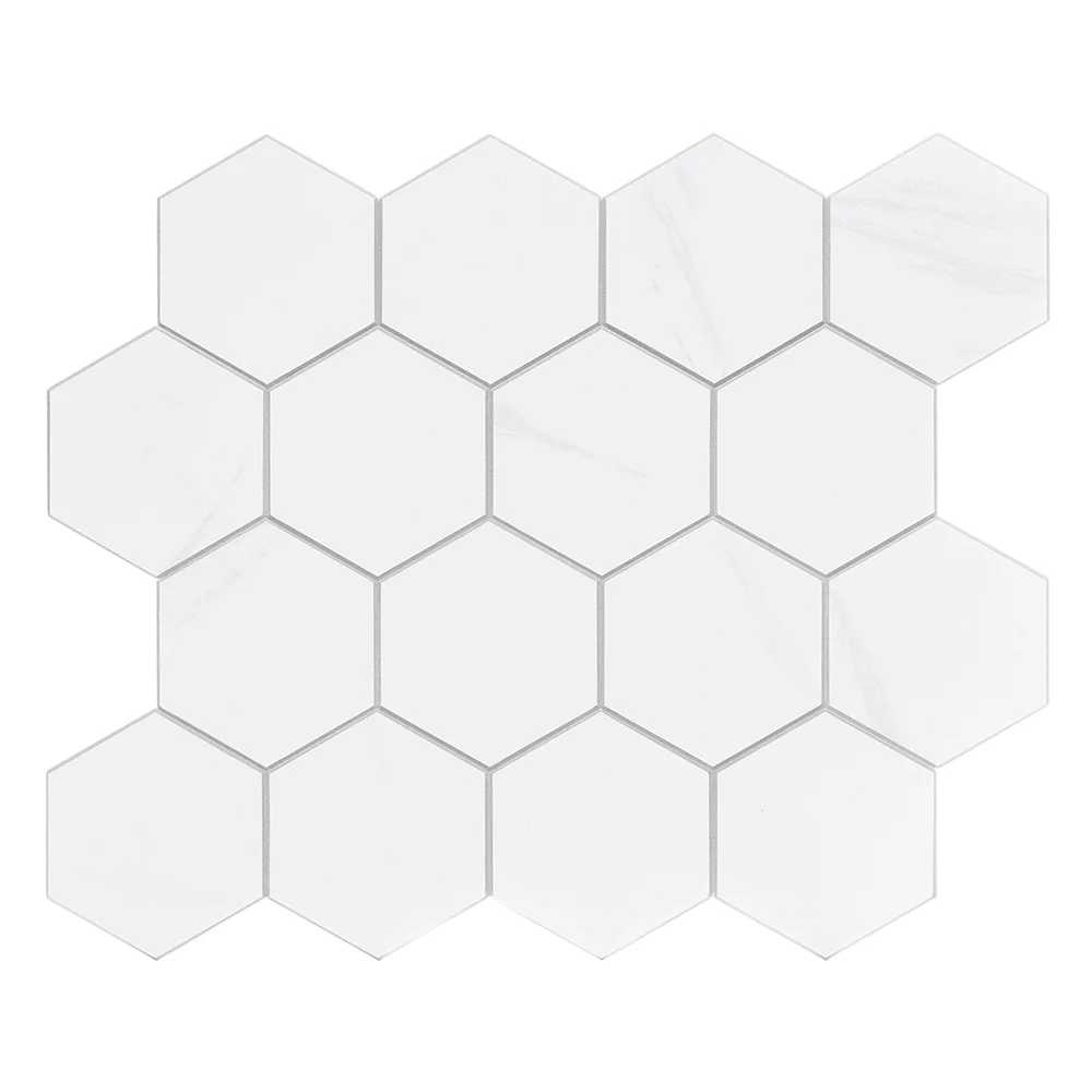 Zelfklevende steenstrip - Marble Hexa 29,2 x 25,4cm