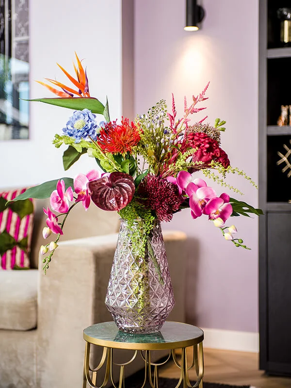 Kunstboeket Exotic Mix 65cm - Afbeelding 2