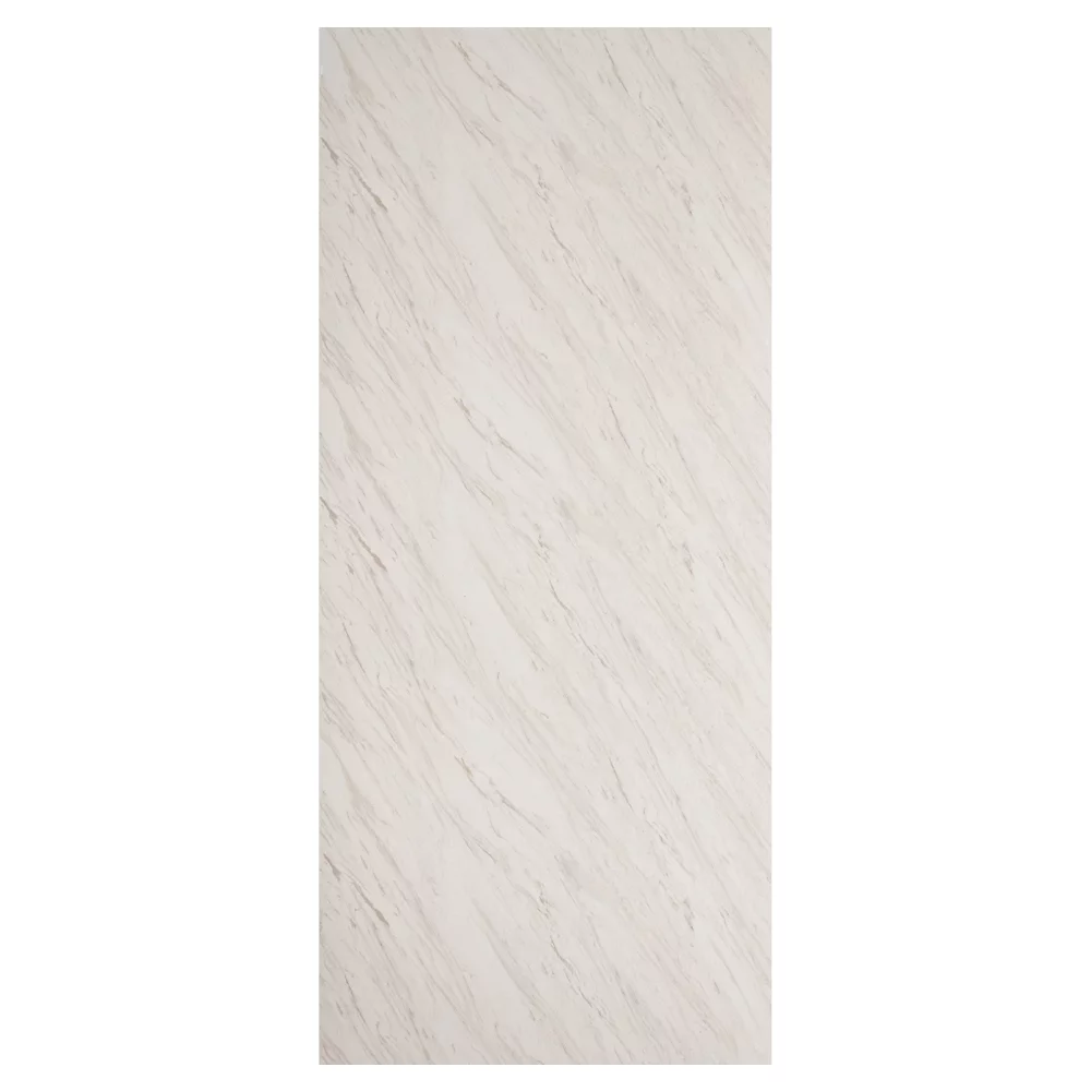 Marmer plaat - Marble Crème - Waterbestendig wandpaneel PVC - 280x122cm