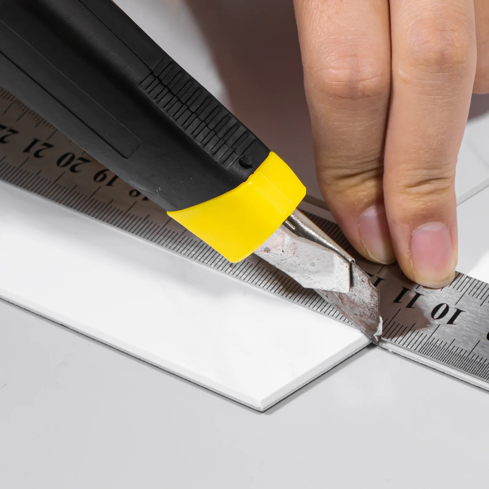 Zelfklevende steenstrip - Marble Hexa Long 30,1 x 28,4cm - Afbeelding 3