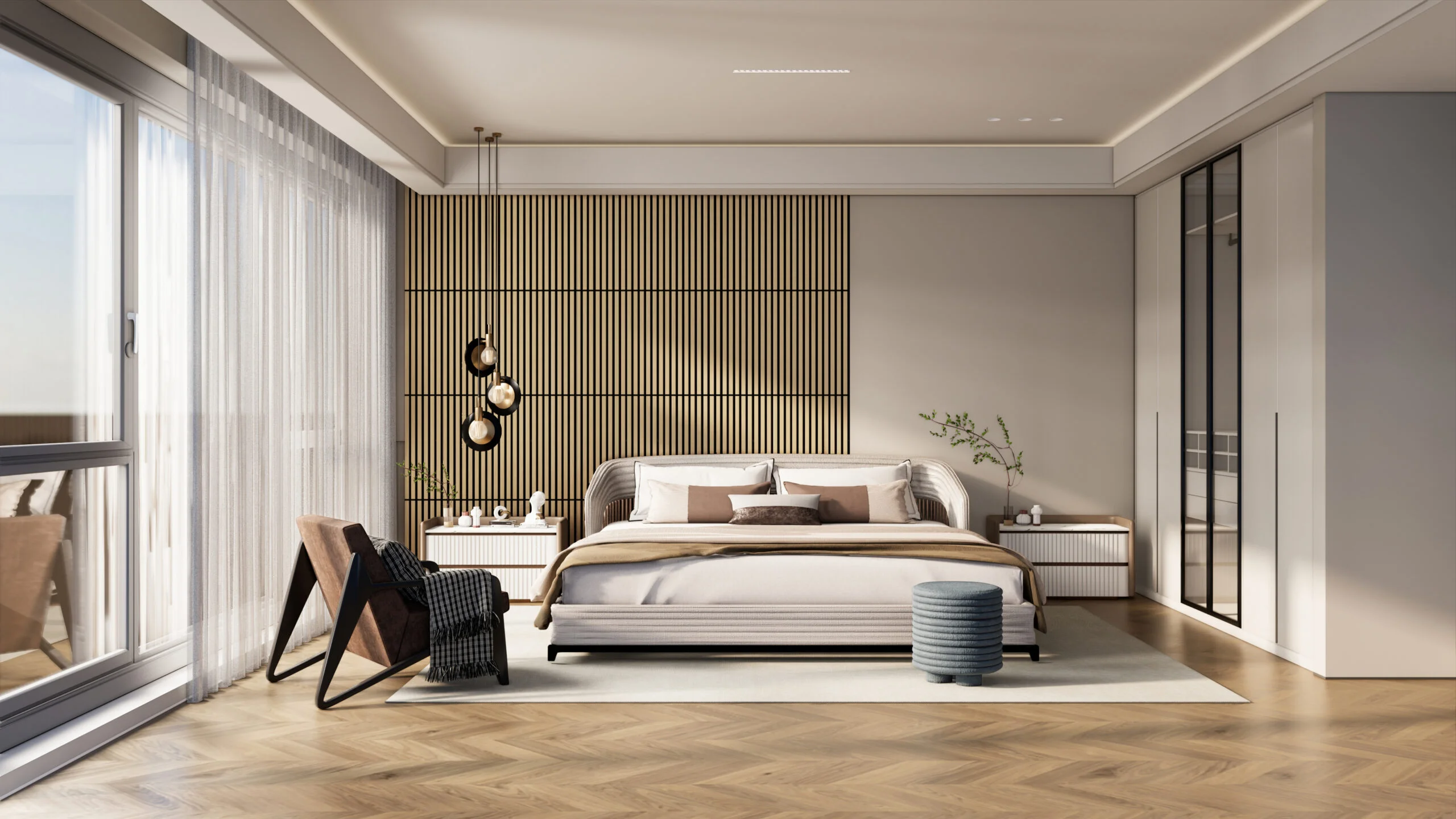 Akoestisch paneel 60x60cm - WoodzZz® - Eiken - Afbeelding 3