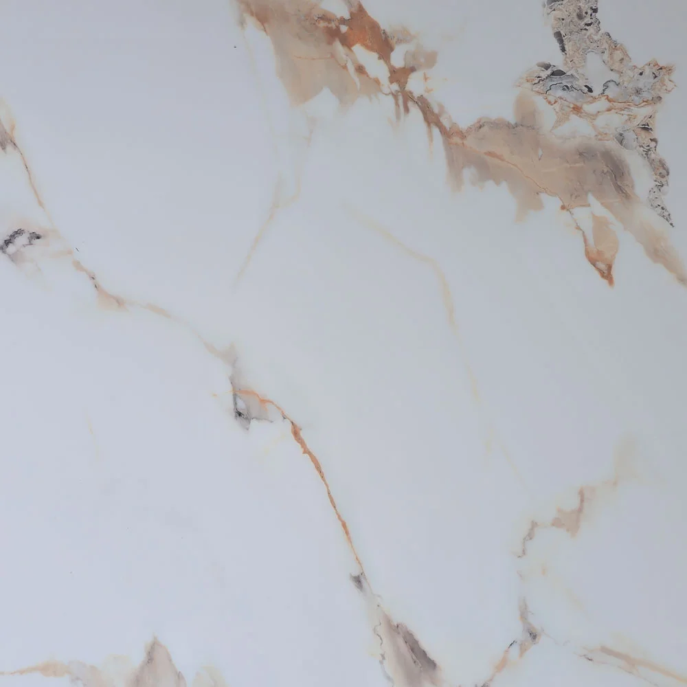 Marmer plaat - Coffee - Waterbestendig wandpaneel PVC - 280x122cm - Afbeelding 4