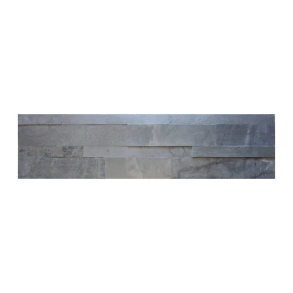 Zelfklevende steenstrip 15x60cm - Natuursteen - Black