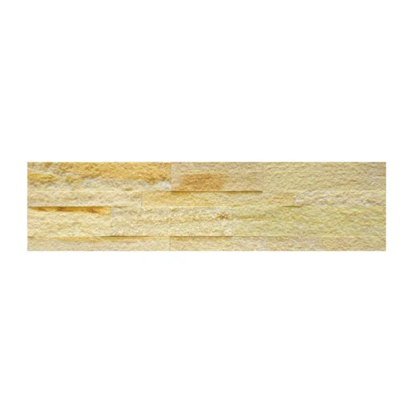 Zelfklevende steenstrip 15x60cm - Natuursteen - Teak Wood