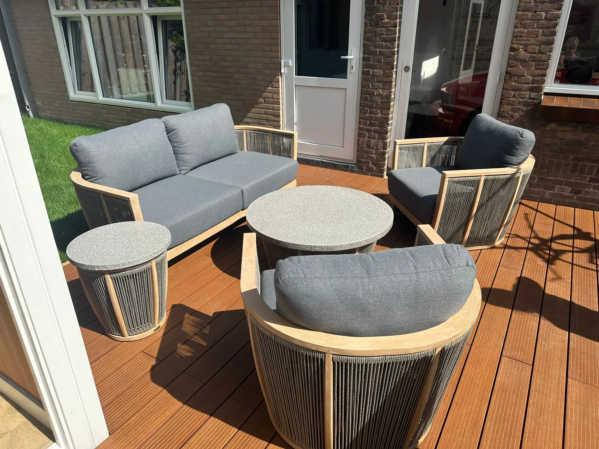 Bamboe vlonderplank NATURAL Lines - Afbeelding 2