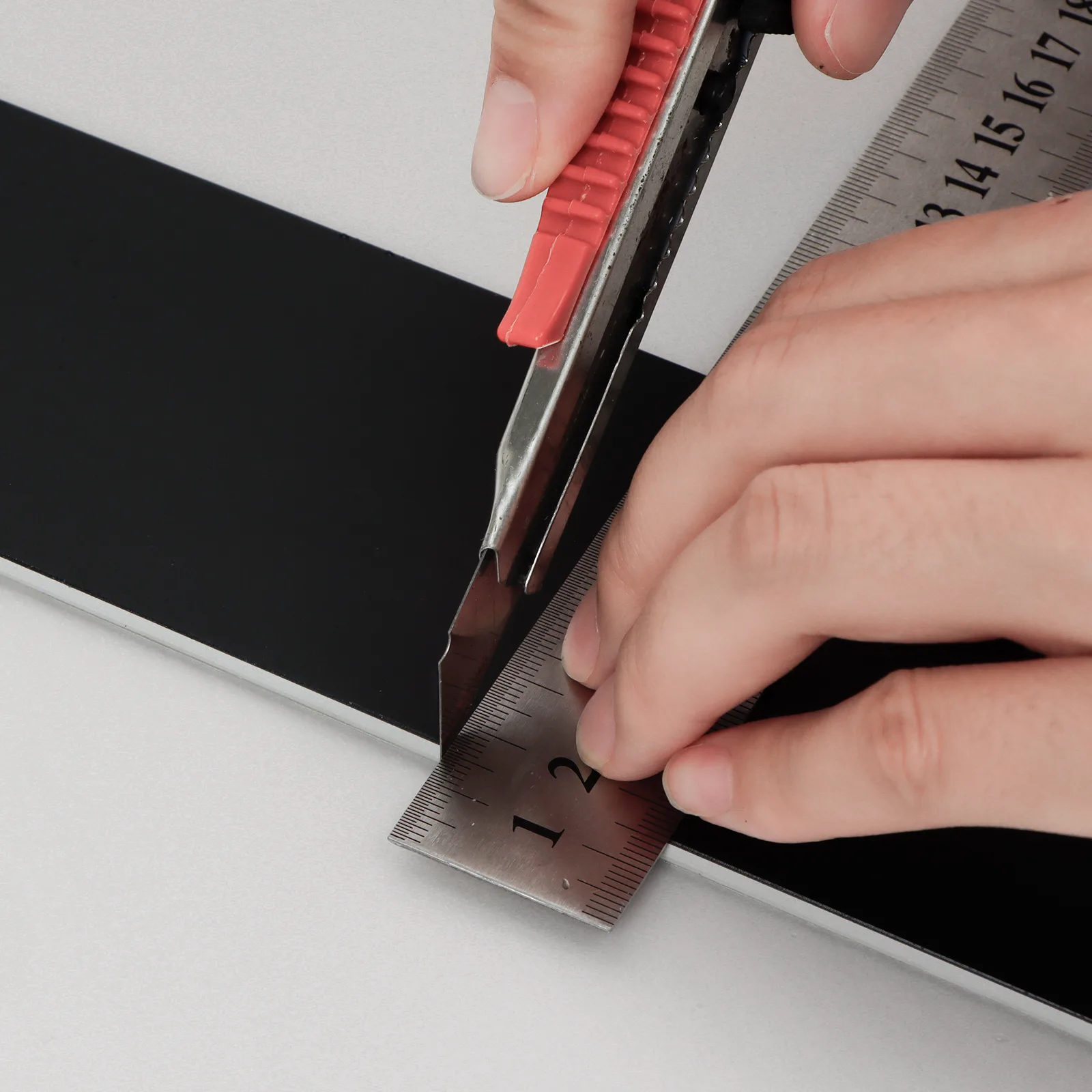 Zelfklevende tegel - Metro black matte 7,60 x 30cm - Per stuk of doos - Afbeelding 6