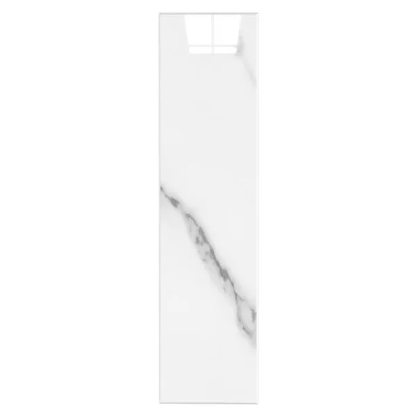 Zelfklevende tegel - Metro white marble 7,60 x 30cm - Per stuk of doos - Afbeelding 2