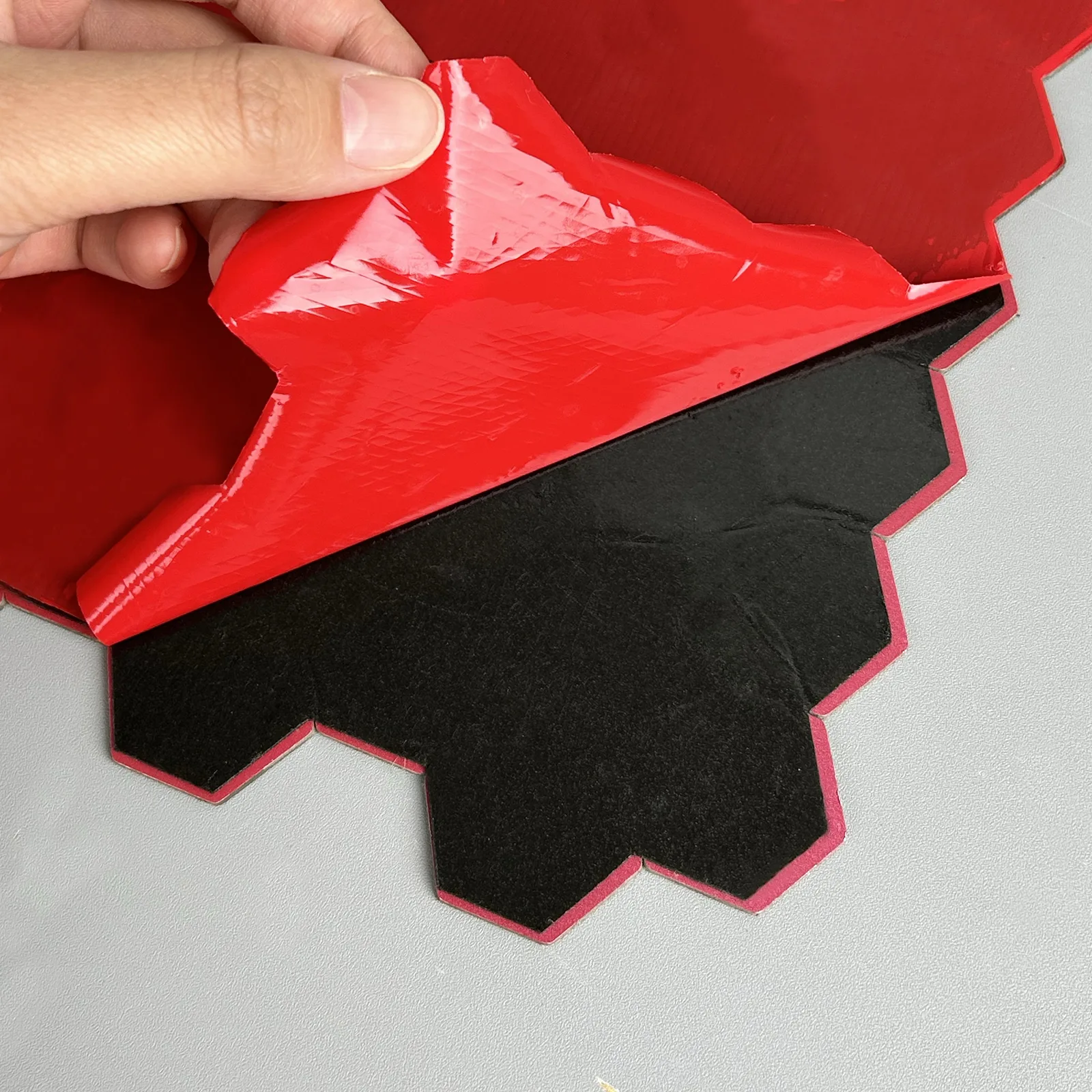 Zelfklevende steenstrip - Gold shine 28,8 x 27,8 cm - Afbeelding 3