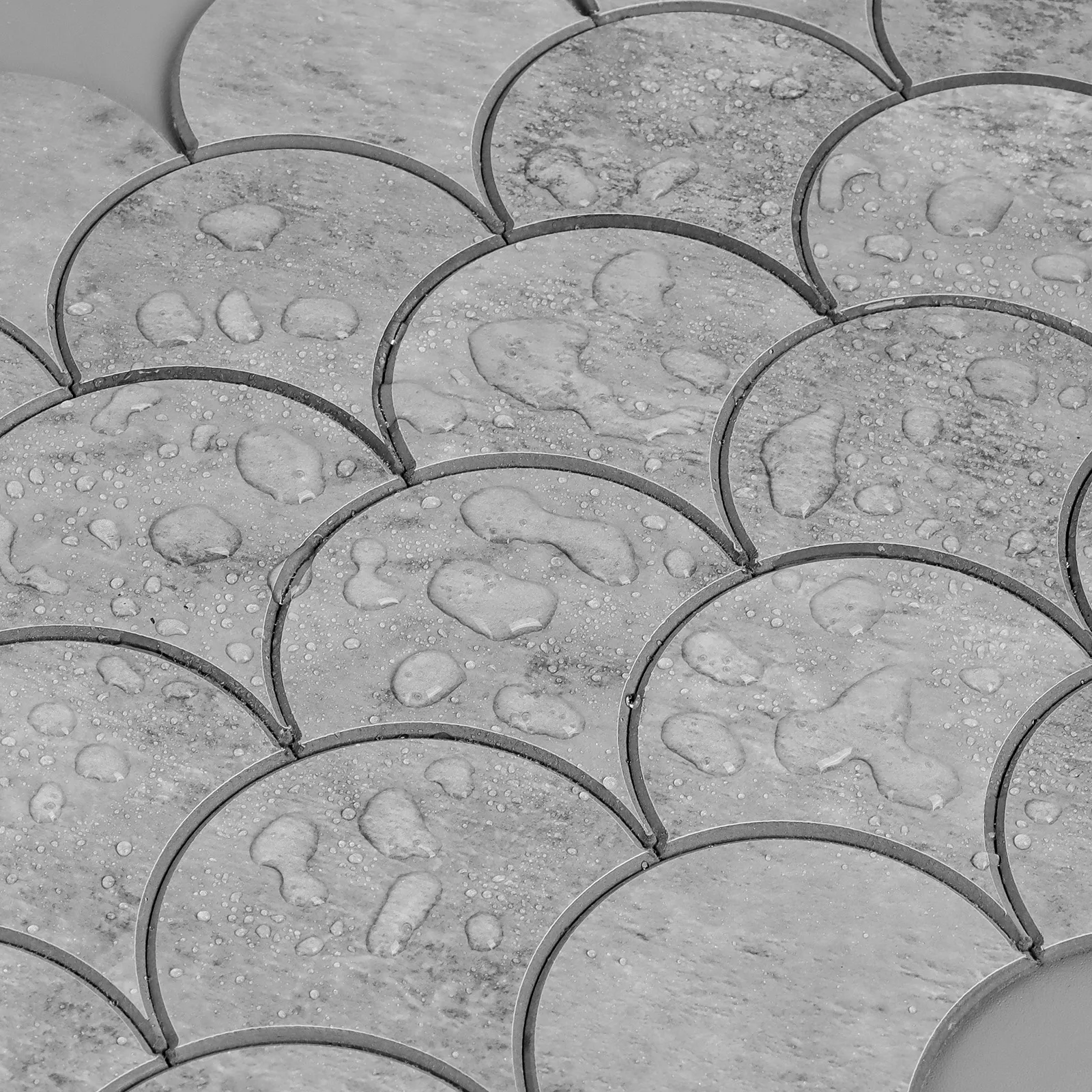 Zelfklevende steenstrip - Schubben 23,5 x 30,2 cm - Afbeelding 2