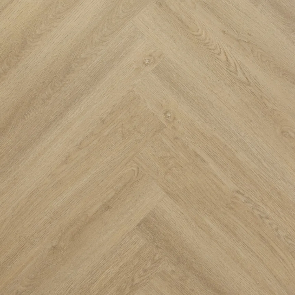 Klik PVC - Visgraat - Naturel Eiken