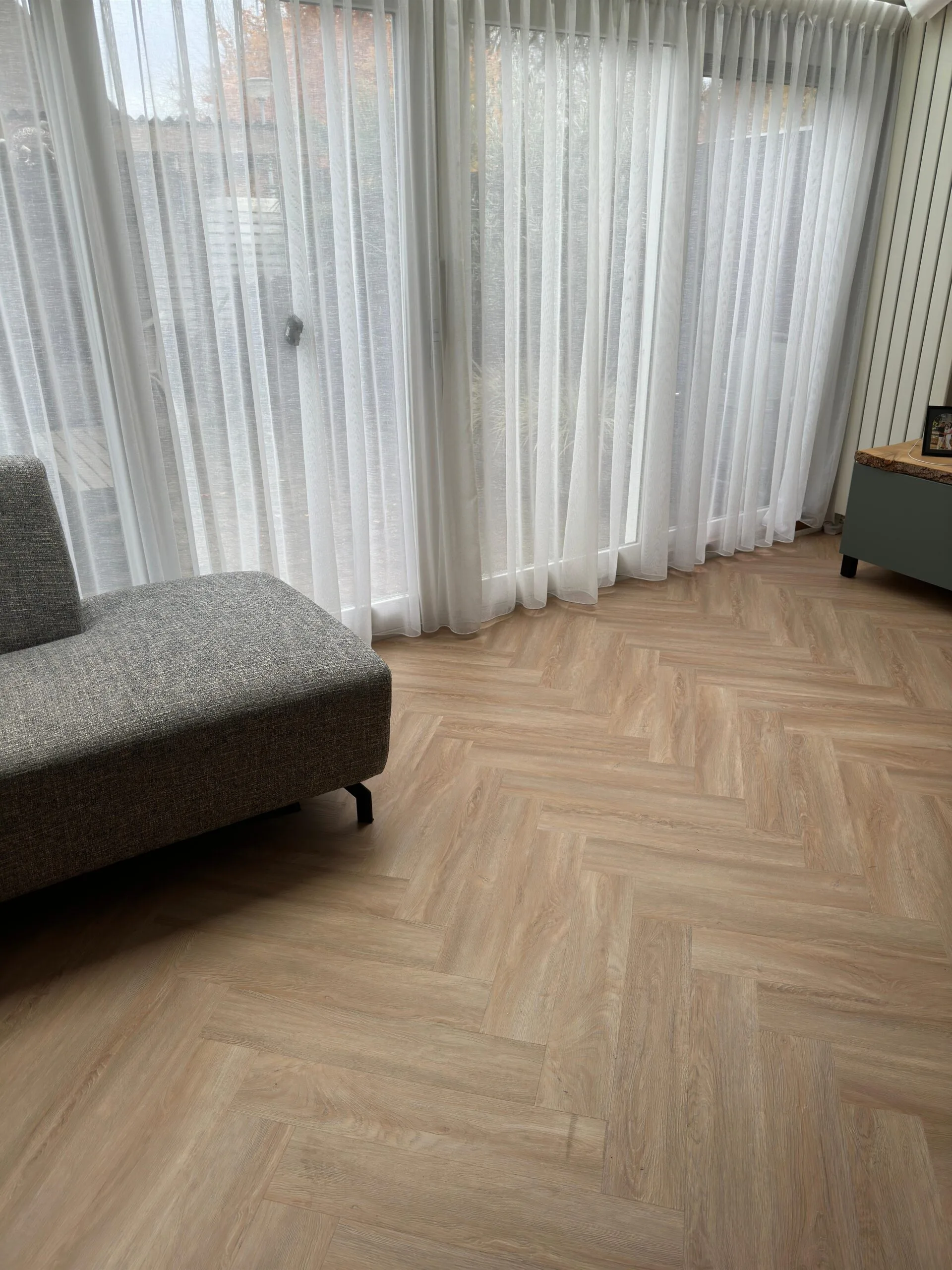 Klik PVC - Visgraat - Licht Eiken - Afbeelding 2