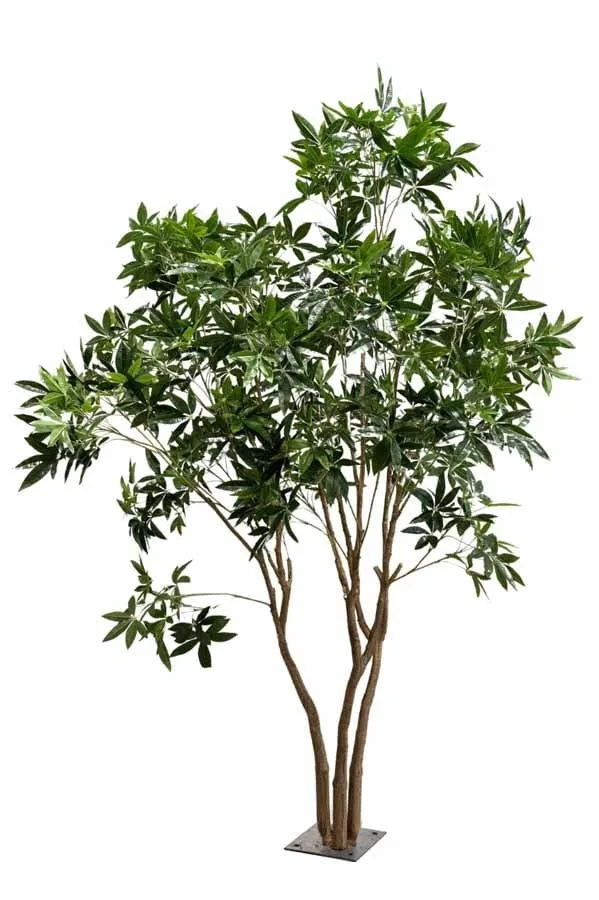 Kunstboom Pachira met meerdere stammen 285cm