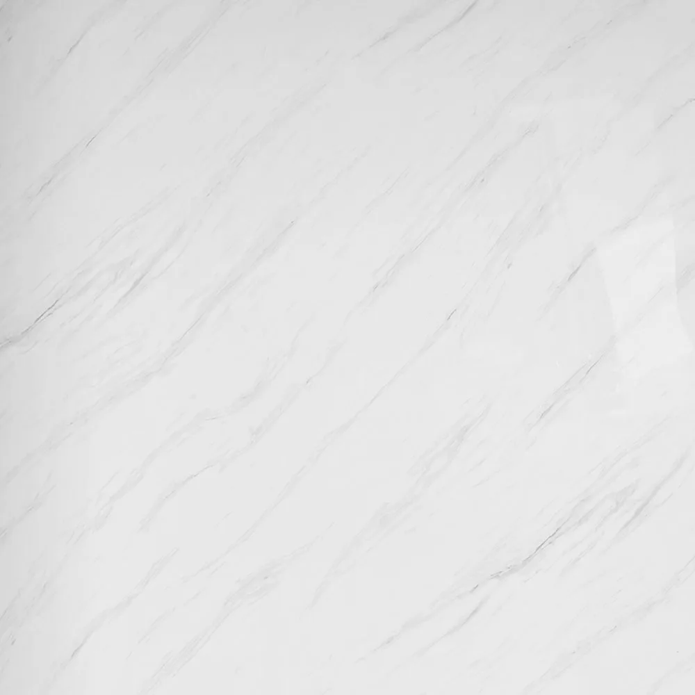 Marmer plaat - Traditional White - Waterbestendig wandpaneel PVC - 280x122cm - Afbeelding 2