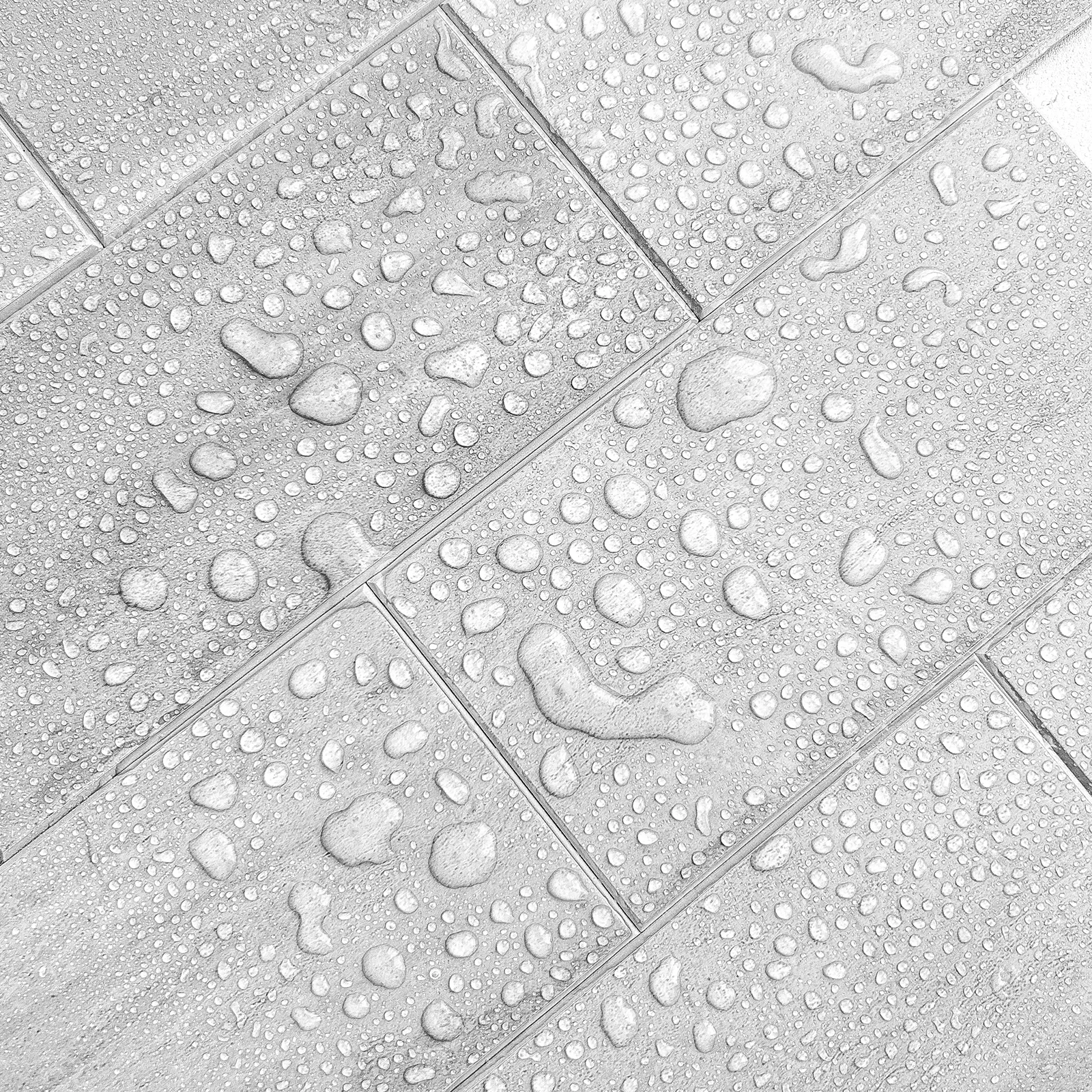 Zelfklevende steenstrip - Gray Metro 30,5 x 30,5 cm - Afbeelding 2