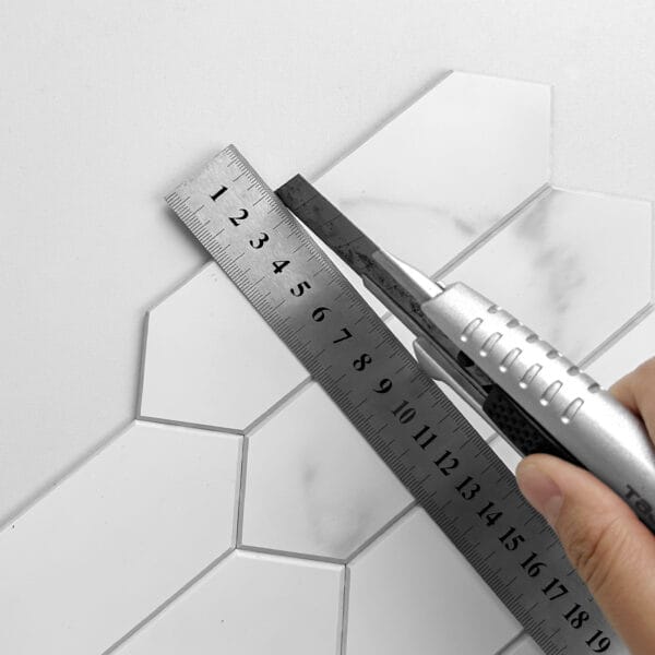 Zelfklevende steenstrip - Marble Diamond 30,5 x 30cm - Afbeelding 4