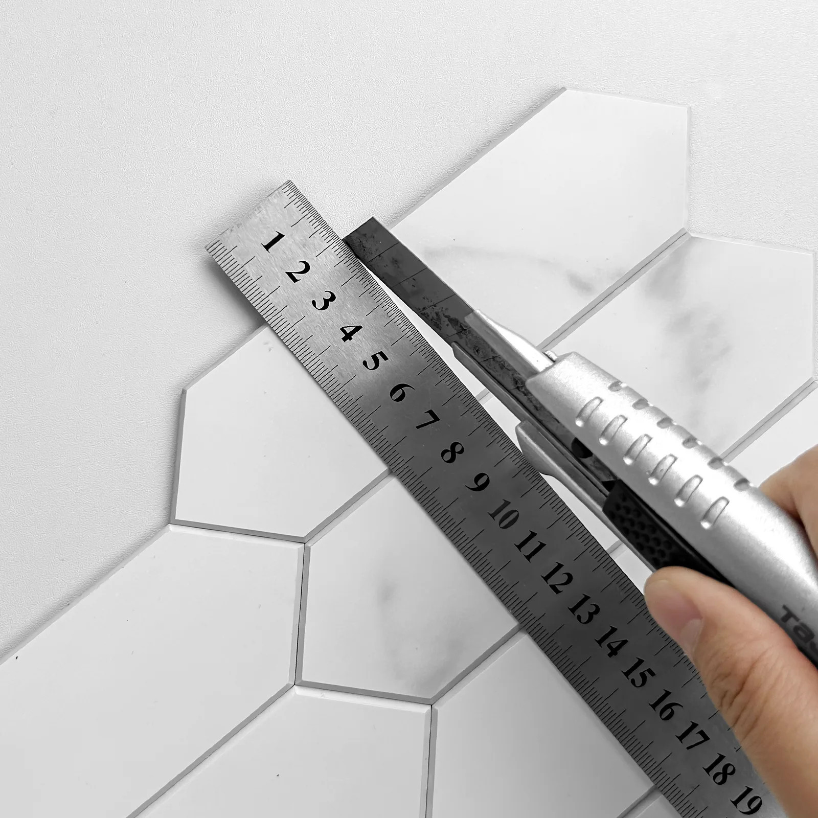 Zelfklevende steenstrip - Marble Diamond 30,5 x 30cm - Afbeelding 4