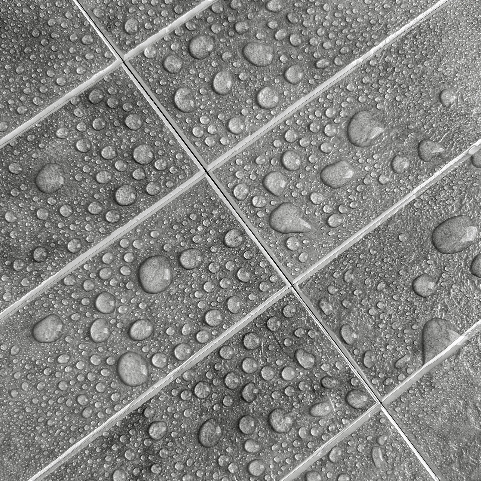 Zelfklevende steenstrip - Metro Strip Grey 29,6 x 28,8cm - Afbeelding 3