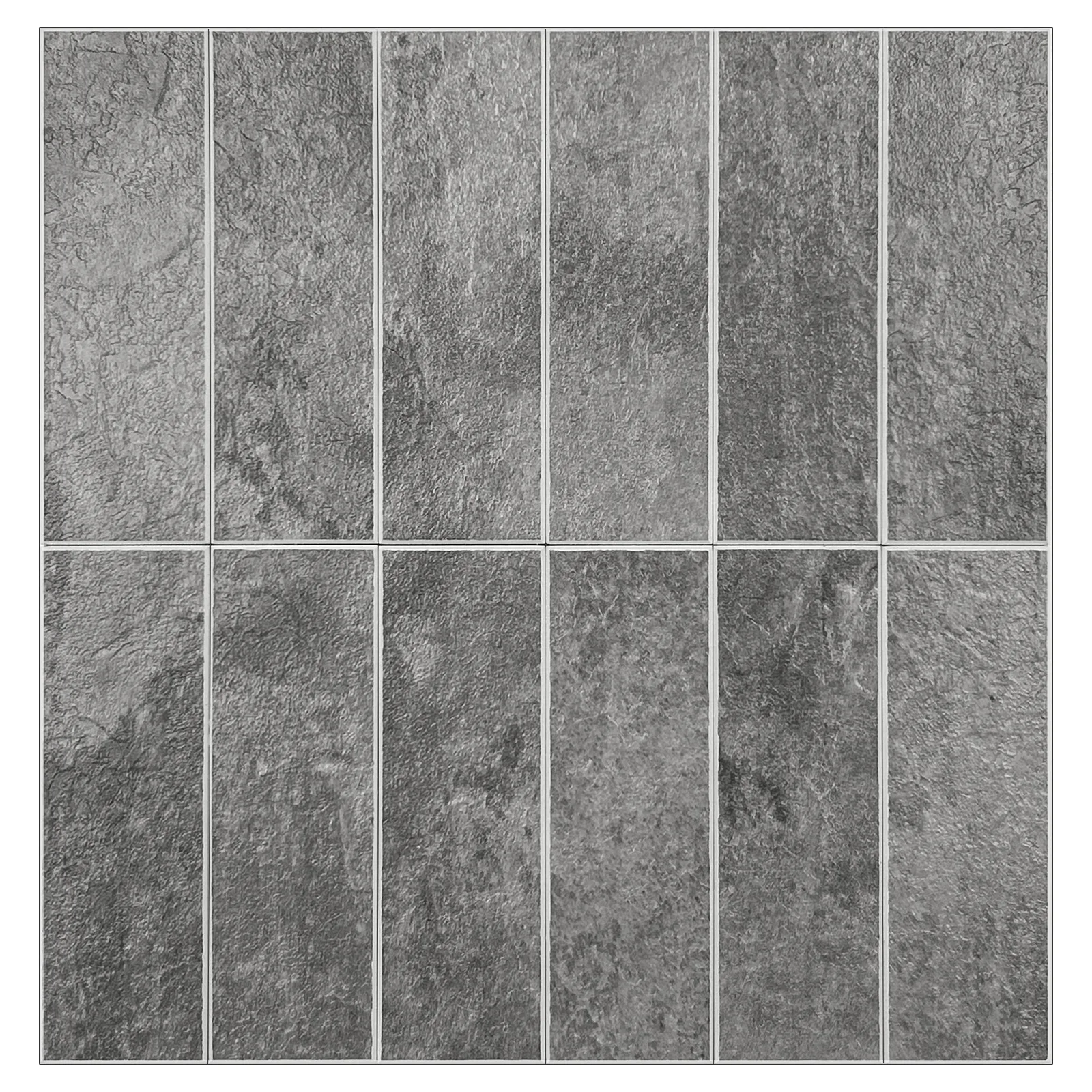 Zelfklevende steenstrip - Metro Strip Grey 29,6 x 28,8cm