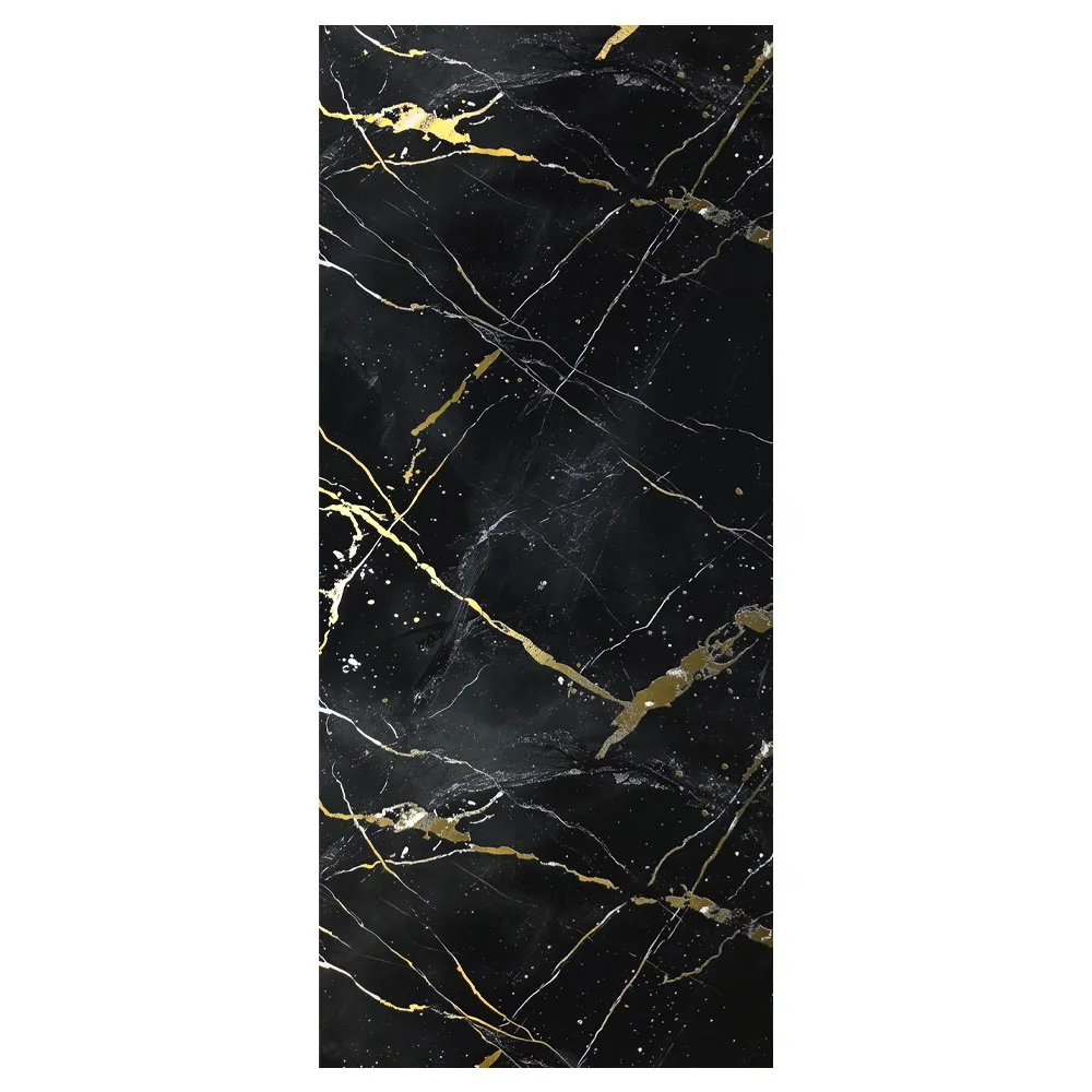 Marmer plaat - Gold Universe - Waterbestendig wandpaneel PVC - 280x122cm