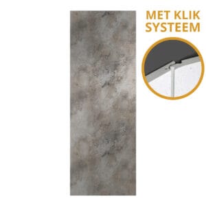 SPC Klik betonlook wandpaneel - 270x96cm - Concrete Mist W006