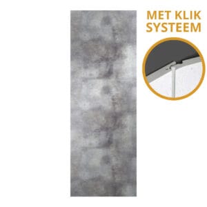 SPC betonlook wandpaneel concrete shadow kleur met kliksysteem verticaal stuk