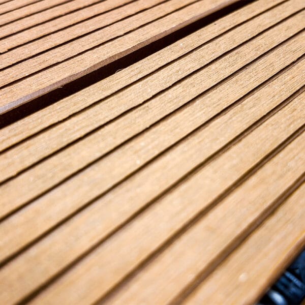 Composiet vlondertegels 30x30 cm | Kliktegels voor tuin & terras | Set van 11 stuks | Teak - Afbeelding 3