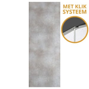 SPC Klik betonlook wandpaneel - 270x96cm - Concrete Drift W020