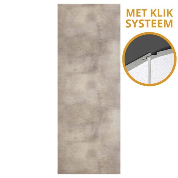 SPC Klik betonlook wandpaneel - 270x96cm - Concrete Shadow W021
