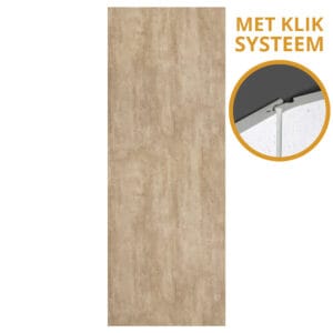 SPC Klik betonlook wandpaneel - 270x96cm - Concrete Sand W005