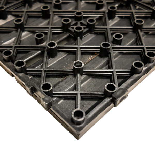 Composiet vlondertegels 30x30 cm | Kliktegels voor tuin & terras | Set van 11 stuks | Zwart - Afbeelding 6
