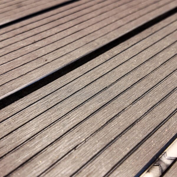 Composiet vlondertegels 30x30 cm | Kliktegels voor tuin & terras | Set van 11 stuks | Zwart - Afbeelding 4