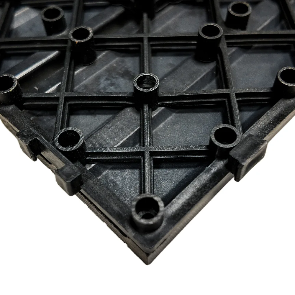 Composiet vlondertegels 30x30 cm | Kliktegels voor tuin & terras | Set van 11 stuks | Grijs - Afbeelding 6