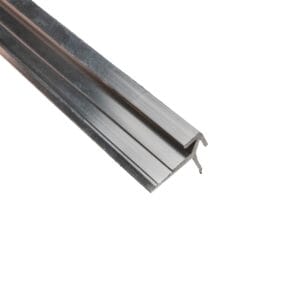 buitenhoekprofiel Recht - Zilver - 300cm - Voor max. 3mm