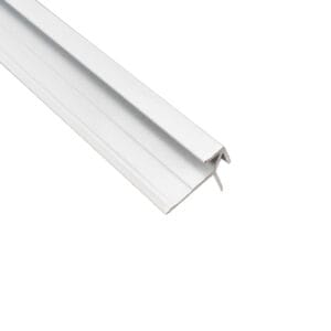 buitenhoekprofiel Recht - Wit - 300cm - Voor max. 3mm