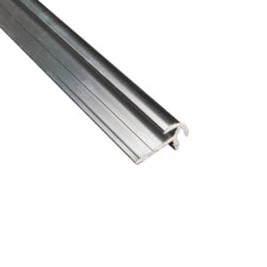 buitenhoekprofiel Rond - Zilver - 300cm - Voor max. 3mm