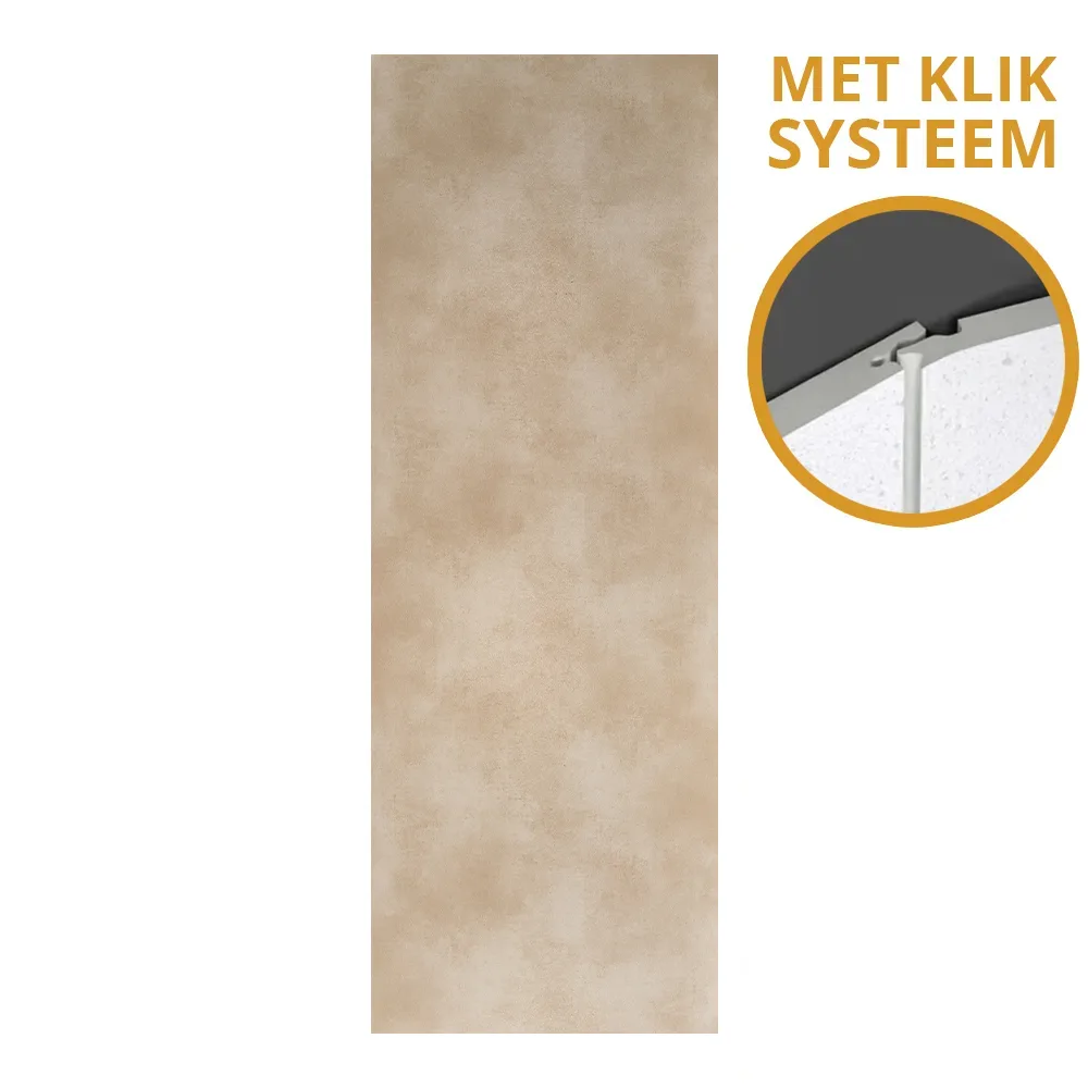 SPC marmerlook wandpaneel met kliksysteem sandstone kleur