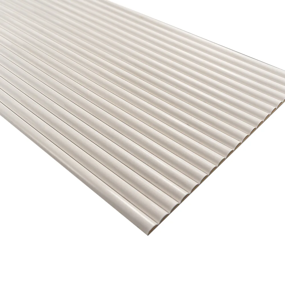 Akoestisch paneel Rond Flex 270x50cm - WoodzZz® - Wit overschilderbaar - Afbeelding 5