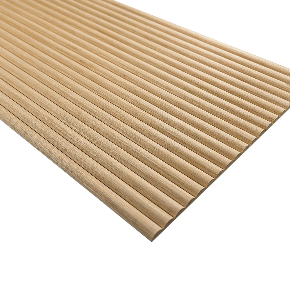 Akoestisch paneel Rond Flex 270x50cm - WoodzZz® - Eiken - Afbeelding 5