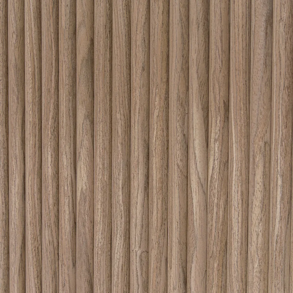 Akoestisch paneel Rond Flex 270x50cm - WoodzZz® - Walnoot - Afbeelding 5