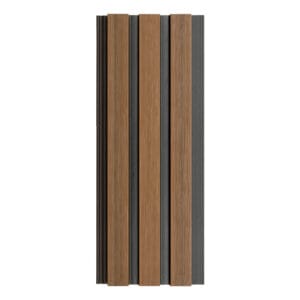 Composiet gevelbekleding - Teak-Zwart - 290 x 19,6cm