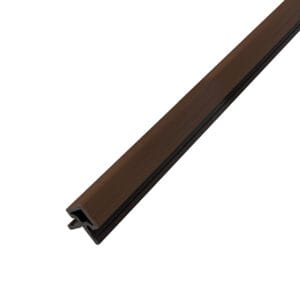 Hoekprofiel - Composiet gevelbekleding - Walnoot-Zwart