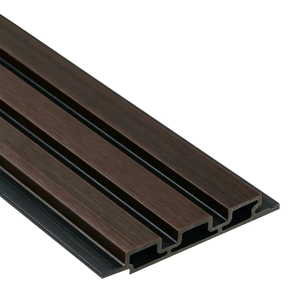 Composiet gevelbekleding - Walnoot-Zwart - 290 x 19,6cm - Afbeelding 2