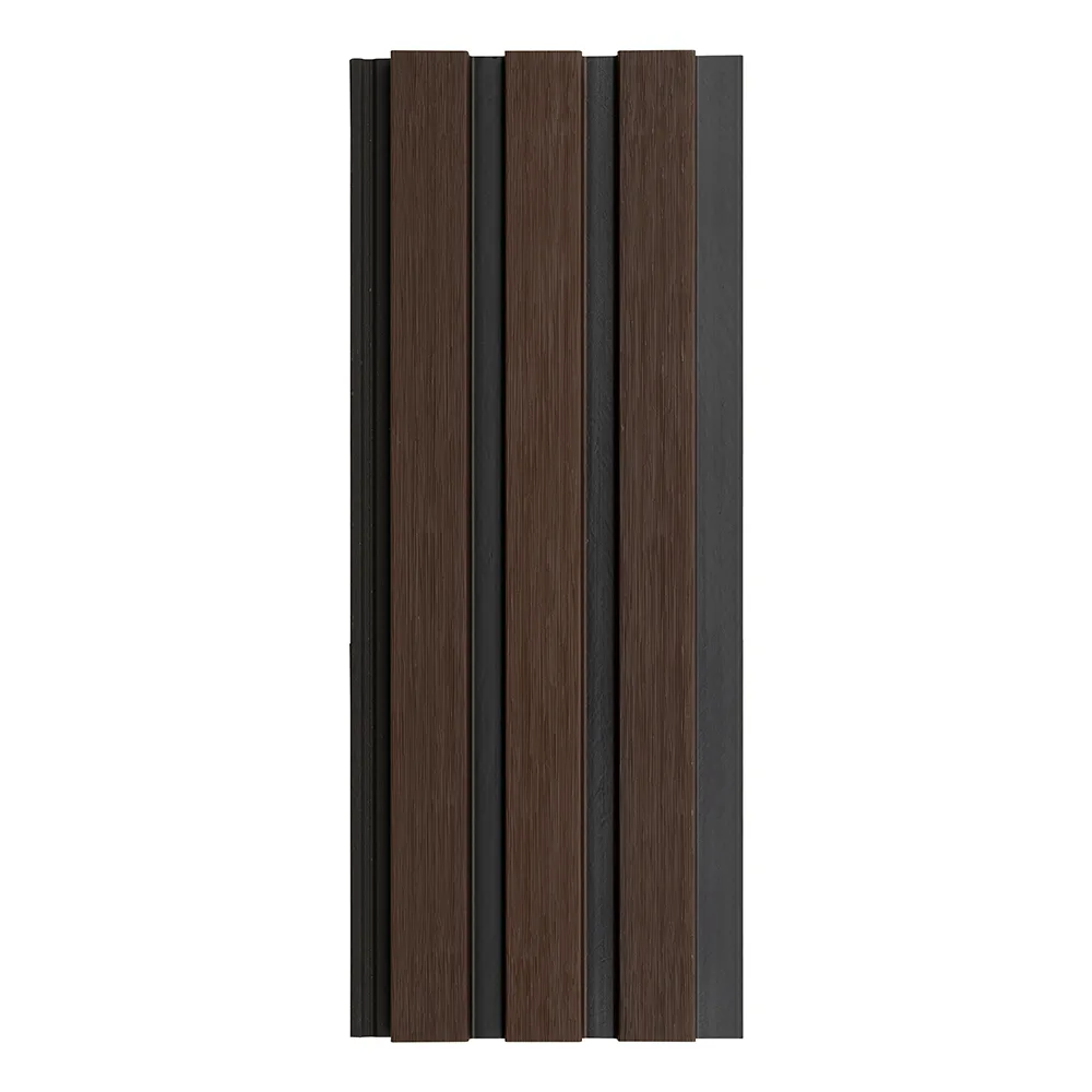 Composiet gevelbekleding - Walnoot-Zwart - 290 x 19,6cm